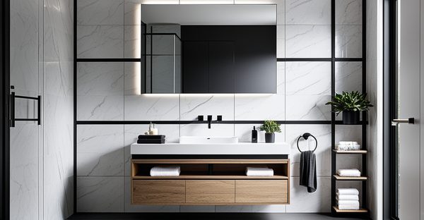 Meuble de salle de bain : conseils pour un espace moderne et fonctionnel