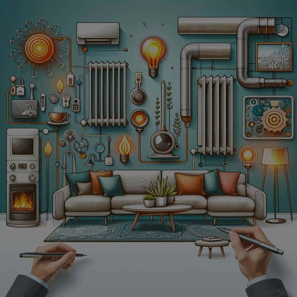Comment choisir le système de chauffage le plus esthétique et efficace pour votre salon ?