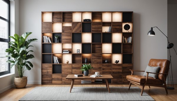 Optimisez votre espace avec le mur mobile acowood au design audacieux